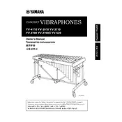 Yamaha YV-520 Percussion manual cover