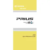 Toyota Prius 2008 Hatchback manual cover