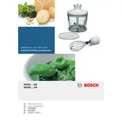 Bosch CleverMixx MSM1623GGB Blender