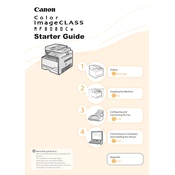 Canon Color imageCLASS MF8080Cw manual cover