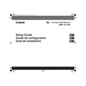 Canon DR-C130 manual cover