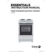 Currys Essentials CFSE60W17 manual cover