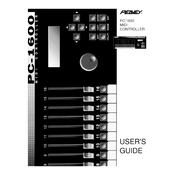 Peavey PC-1600 Control System manual cover