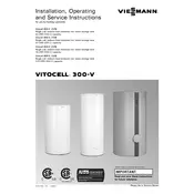 Viessmann Vitocell 300-V EVIB Series Storage Tank manual cover