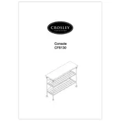 Crosley CF6130 Console manual cover