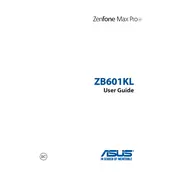 ASUS ZenFone Max Pro (ZB601KL) Phone manual cover