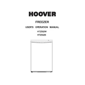 Hoover HTZ552W manual cover