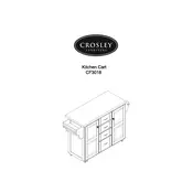 Crosley CF3018 Cart manual cover