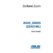 ASUS ZenFone Zoom (ZX551ML) Phone manual cover