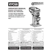 Ryobi P601 Router manual cover