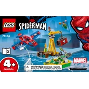 LEGO Spiderman 76134-2 Construction Set manual cover