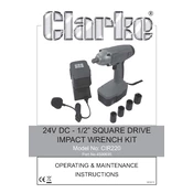 Clarke 4005635 CIR220 Wrench Kit manual cover