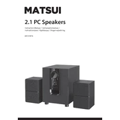 Matsui MAT21SP16 manual cover