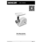 Sencor SMG 4200WH Meat Grinder manual cover