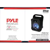 Pyle PPHP87TLB Speaker System manual cover