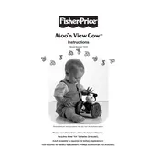 Fisher Price Mattel Moo N View Cow 73761 Toy manual cover