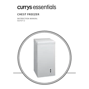 Currys Essentials C67CF12 manual cover