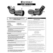 Barska Level ED AD12806 Scope manual cover