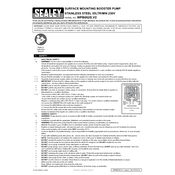 Sealey WPB062S.V2 Pump manual cover