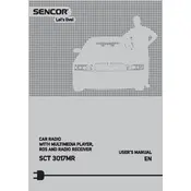 Sencor SCT 3017MR Radio manual cover