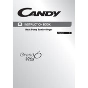 Candy GVH D913A2-80 manual cover