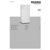 Severin KS 9788 Refrigerator manual cover