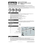 Sealey ES502.V2 Support Beam manual cover