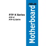 ASUS P7F-X Motherboard manual cover