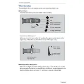 Acura RDX Wiper Control 2016 SUV manual cover