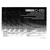 Yamaha C-65 Amplifier manual cover