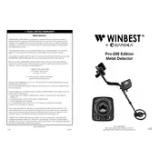 Barska Winbest Pro-200 Edition BE12592 Detector manual cover