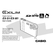 Casio EXM1 Camera manual cover