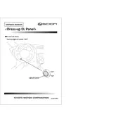 Toyota FR-S Dress Up EL Panel 2013 Coupe manual cover