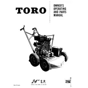 Toro 21-inch SP 23006 Mower manual cover