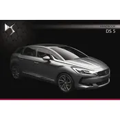 Citroën DS5 Hybrid4 2015 Hatchback manual cover