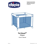 Chicco Tot Quad Playard manual cover