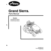 Ariens Grand Sierra 931038 2000 Tractor manual cover