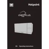 Hotpoint MWH 2734 B Microwave manual cover