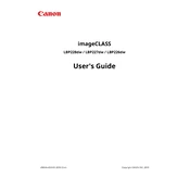 Canon imageCLASS LBP226dw manual cover