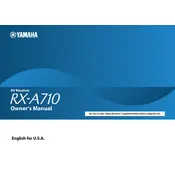 Yamaha RX-A710 Receiver