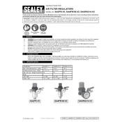 Sealey SA2FR.V3 Air Filter manual cover