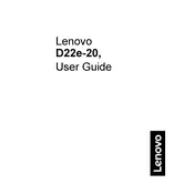 Lenovo D22E-20 66D2-KAC6-WW Monitor manual cover