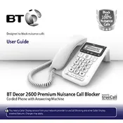 BT Decor 2600 Phone manual cover