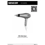 Sencor SHD 6800RG Hair Dryer manual cover