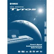 Yamaha Tyros Keyboard
