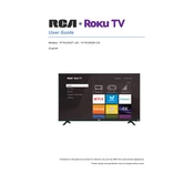 RCA ROKU TV RTRU5027-US TV manual cover