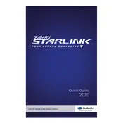 Subaru WRX STI Limited Starlink 2021 Sports Car manual cover