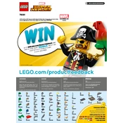 LEGO Thor 76091-3 Construction Set manual cover