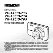 Olympus D-705 manual cover