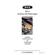 AGA OC3 Cooker manual cover